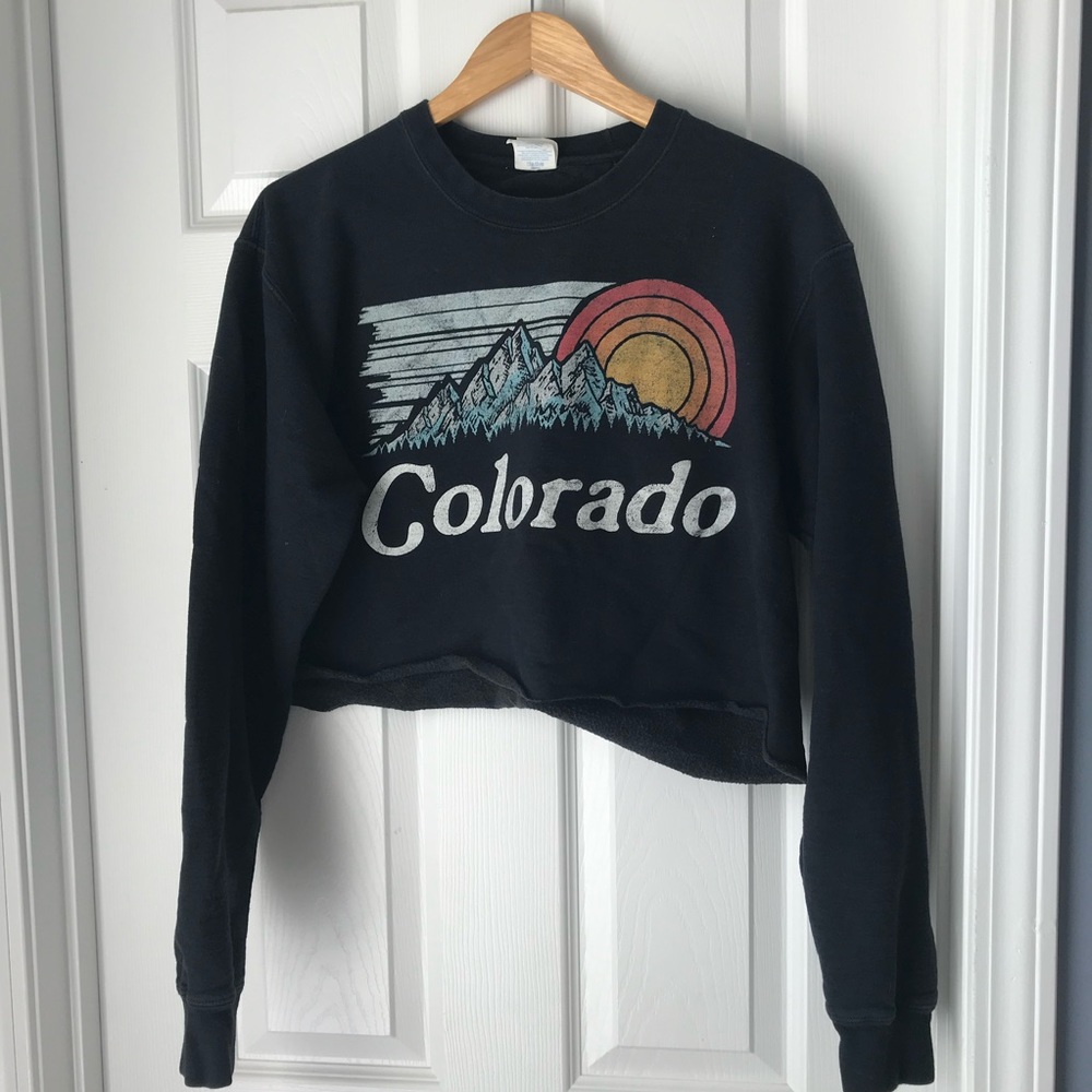 Colorado Cropped Sweatshirt